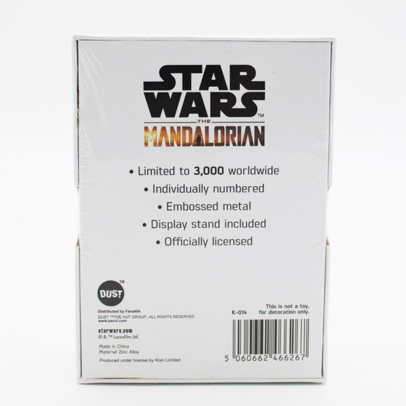 Star Wars The Mandalorian The Legend Continues Limited Edition Ingot Rare - Picture 2 of 2